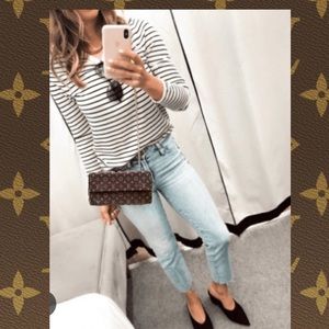 Louis Vuitton Brown Monogram Mini Lin Canvas Porte Tresor International Wallet